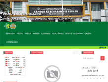 Tablet Screenshot of kkpmakassar.com